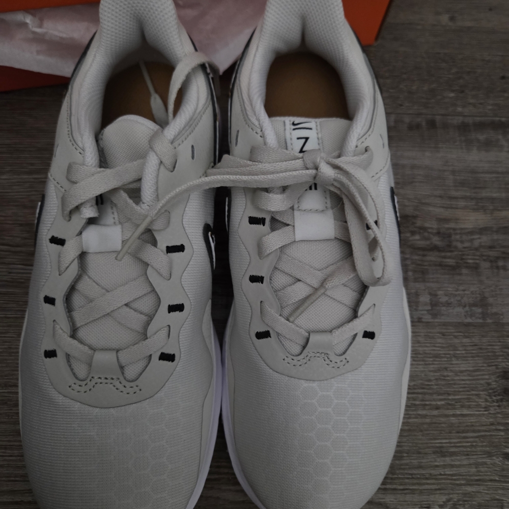 Nike Women's Cream Leopard Sneakers - Picture 7 of 10